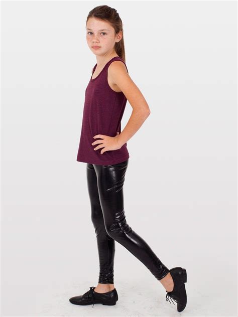 Tight dresses & high heels. Kids Leather Look Leggings - Hardon Clothes