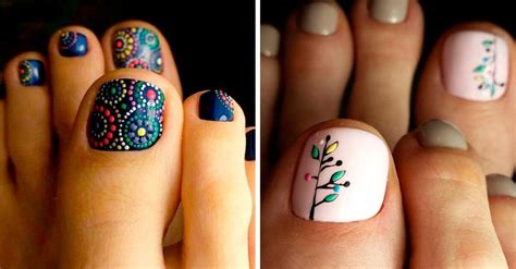 20 Encantadores diseños de pedicura que harán que quieras ...