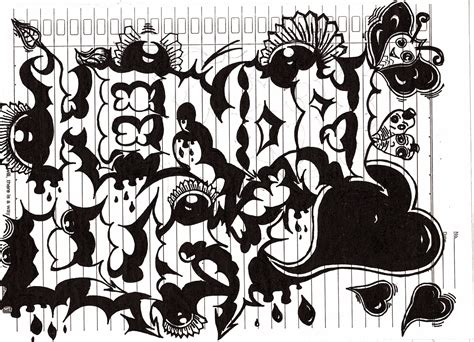 Catatanku: Grafiti With Doodle Art