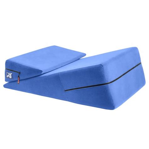 Coined bedroom adventure gear, liberator provides angled surfaces and contours that help facilitate and expand sexual performance, creativity, and romantic imagination. Liberator Bedroom Adventure Gear Wedge/Ramp Combo, Blue ...