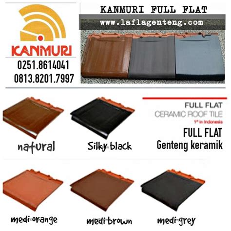 Genteng kanmuri espanica roman keramik natural: Gaya Terbaru Harga Genteng Keramik Full Flat Kanmuri ...