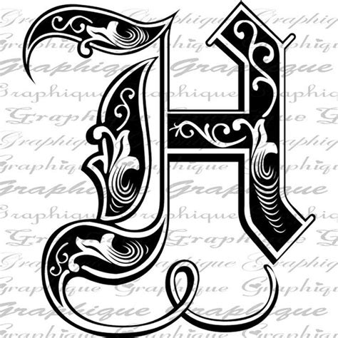 Archive of freely downloadable fonts. Pin by R M on A-Z | Old english font, Lettering alphabet ...