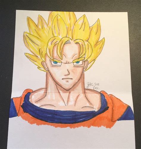 How to draw goku side view. My anime drawing of Goku. @zyantagart #anime #art #animefanart | Goku drawing, Anime fanart ...