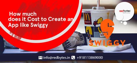 Along with it, there is a key question in your mind of how much does it cost to build an app like uber. How Much Does it Cost to Create an App Like Swiggy | Redbytes