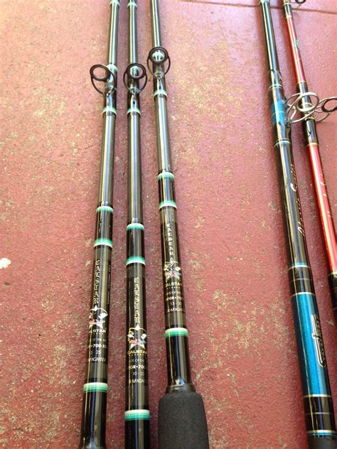 Grade #2 (read as hard) titanium. Various Saltwater Fishing Rods for Sale. Calstar 700XLH ...