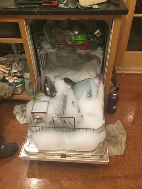 You hear of people using dish soap in the dishwasher, and having a sudsy mess to clean up. I accidentally used dish soap in the dishwasher ...