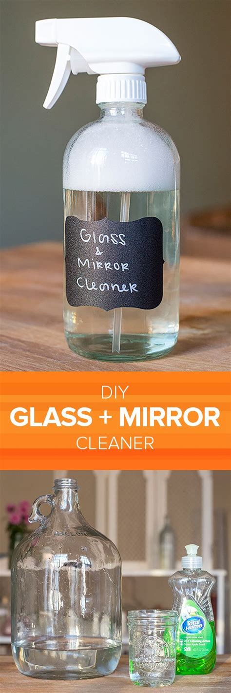 It leaves your home smelling fresh and clean with no harsh chemical smell. DIY glass and mirror cleaner you can make in 60 seconds ...