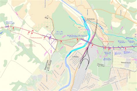 Переключение между спутниковой картой города новосибирск и схематической производится в нижнем левом углу интерактивной карты. Строительство восточного обхода новосибирска на карте