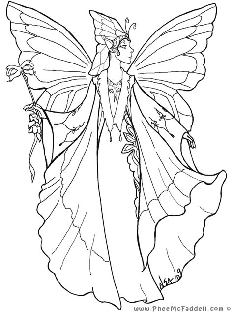 Boys #mothers #coloring_pages that are tender or tough (depending on the #boy!). Court Fairy 1 Coloring Page