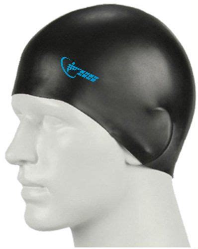 If there is even a little water leakage inside the cap then all of the hair results in getting wet and entangled which can be quite difficult to manage afterwards. Amazon.com : Silicone swim caps© - Black swimming cap to ...