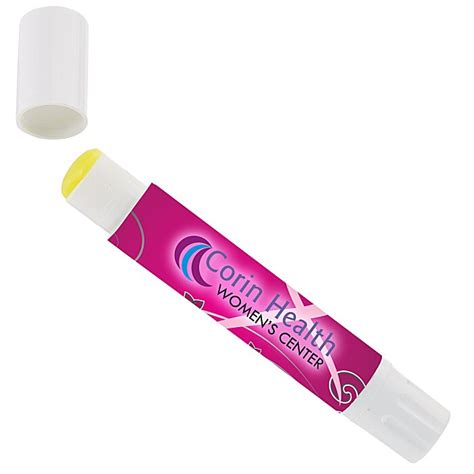 Artificial colors and fragrances often cause lip irritation. 4imprint.com: Lip Balm in Skinny Tube - Awareness 108818-AW