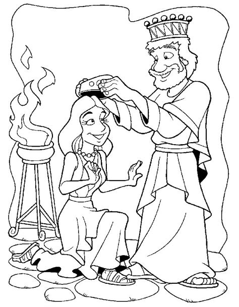 Esther and mordecai coloring page queen esther becomes colouring page pagefull digital art gallery queen esther coloring pages esther become king ahasuerus queen coloring page free coloring of your le heroes from the new and esther and mordecai coloring. Esther Coloring Pages - Kidsuki
