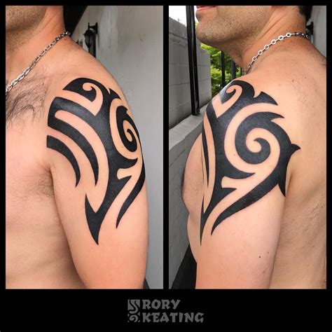 Its funny too see the different sources where contemporary tattoos get their inspiration from. Contemporary tribal tattoo | Tribal tattoos, Star tattoos ...