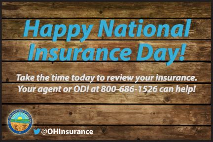 Although it may not call for backyard barbeques and parades, it's still. Happy National Insurance Awareness Day! #Insurance (With images) | National insurance, Day ...
