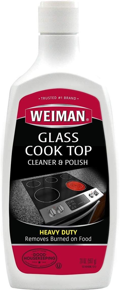 This trick is frugal and so easy. Weiman Glass Cooktop Heavy Duty Cleaner and Polish - 20 ...
