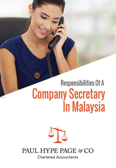 The malaysian institute of chartered secretaries and administrators (maicsa) is the premier professional body for company secretaries and governance professionals with aims of promoting good governance and best practices in organisations. Connect with Paul Hype Page to know the responsibilities ...