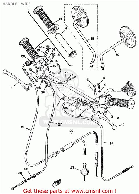 Yamaha enduro rt dt1e  st2 dt3 rt1b rt2/3 wiring schematic · carburetor diagram. 1974 Yamaha Ty250 Wiring Diagram