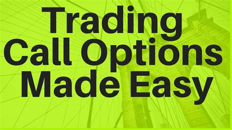 When it concerns binary option trading and whether or not it's 'halal' or 'haram', it would be prudent to think about shariah law and islam. Trading Call Options Made Easy (2020) - YouTube