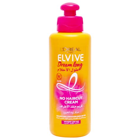 Use before heat tools because it offers up to 450 degree heat protection. Buy L'Oreal Elvive Dream Long No Haircut Cream 200ml ...