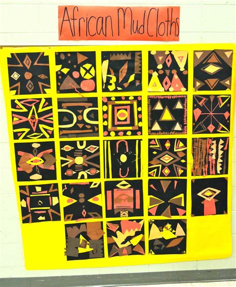 Striplin gym gadsden middle feb 5 black history all month. 3RD GRADE AFRICAN MUDCLOTHS in 2020 | African art projects ...