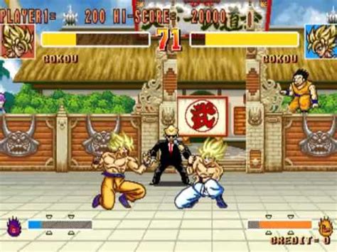 Super battle (video game 1994). Dragonball Z 2 - Super Battle MAME Gameplay video Snapshot -Rom name dbz2- - YouTube