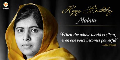 When she was a schoolgirl in october 2012, she was the target of an assassination attempt by the pakistani taliban. Malala Yousafzai's Birthday Celebration | HappyBday.to