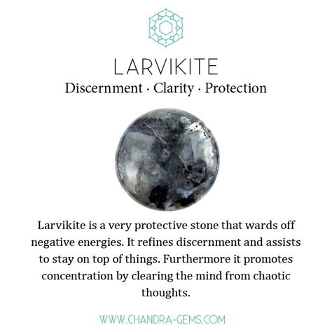 It is pristine and purifying. Larvikite gemstone healing properties | Crystals ...