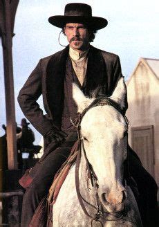 According to an interview of the time, he lost 43 pounds to look suitably tubercular for the part. Dennis Quaid as Doc Holliday. Love this! | Old west ...