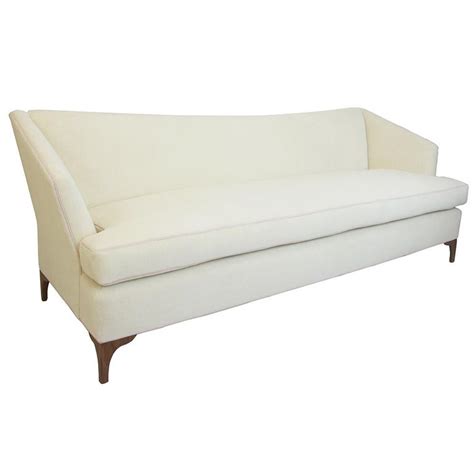 51l x 28w x 24hcouch: Contemporary Single Cushion Sofa For Sale at 1stdibs