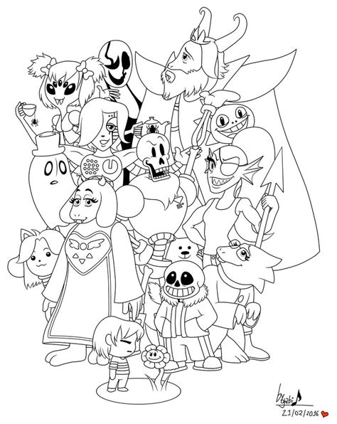 Coloring sans welcome to the best underground world undertale coloring fans. Sans And Papyrus Coloring Pages at GetDrawings | Free download