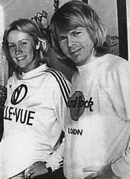 …stockholm, sweden), songwriter and guitarist björn ulvaeus (b. Agnetha Fältskog and Björn Ulvaeus ABBA