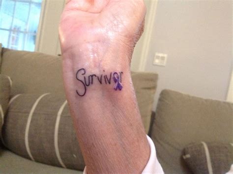 It features designs from over 500,000 artists and boasts a user base of over six million people. My own Hodgkin Lymphoma Survivor tattoo! | Hodgkins ...