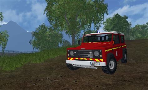 Keine freigabe / nur privat. LS 15: land rover defender v 1.0 Feuerwehr Mod für ...