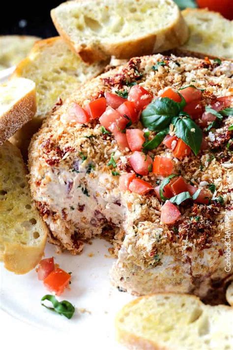 Try barbecue sauce, chili sauce, a mayo/yogurt dressing mixed up with a good sprinkle of garlic salt, lots of chopped fresh herbs and. Bruschetta Cheese Ball Mix / Bruschetta is an italian word ...