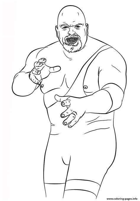 Enjoy printing and coloring online the best kizi free printable 2021 coloring pages for kids! Wwe The Big Show Coloring Page Coloring Pages Printable