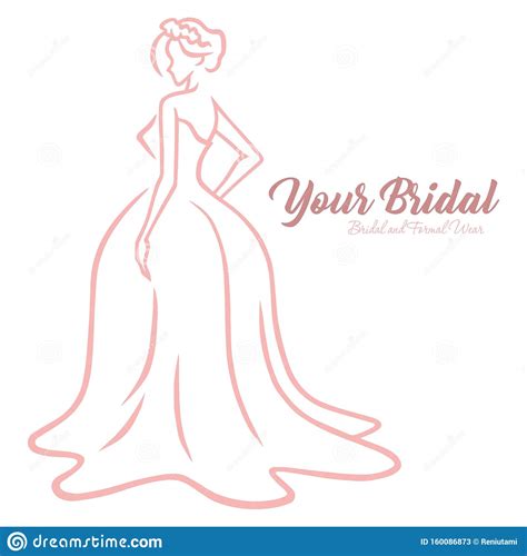 ✓ free for commercial use ✓ high quality images. Bridal Wear Logo Hochzeitskleid Boutique Logo Design ...
