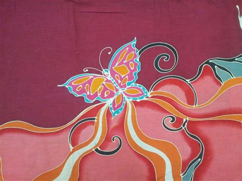 Pin corak bingkai on pinterest. Lukisan Corak Batik Bunga | Cikimm.com