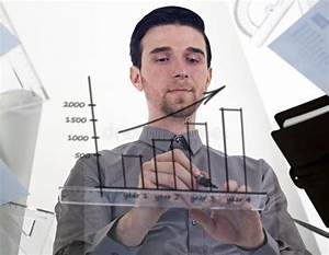 Man Working On Chart Stock Image Image Of Graph Line 113661493
