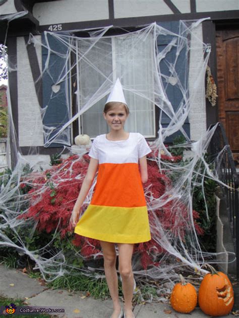 Only basic sewing is required. Candy Corn Halloween costume - Photo 2/2