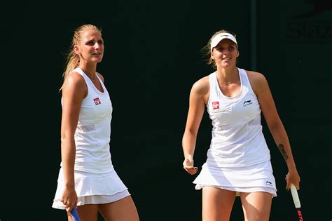 Shop for tennis equipment that wta tennis players and atp tennis players use on the court at our online tennis store! Karolina Pliskova and Kristyna Pliskova Photos Photos - Zimbio