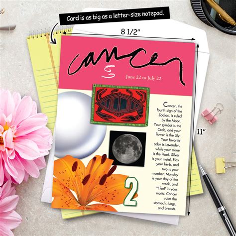 And they are not the kinds who will forget birthdays and anniversaries. Birthday Greeting Card For The Cancer Zodiac Sign