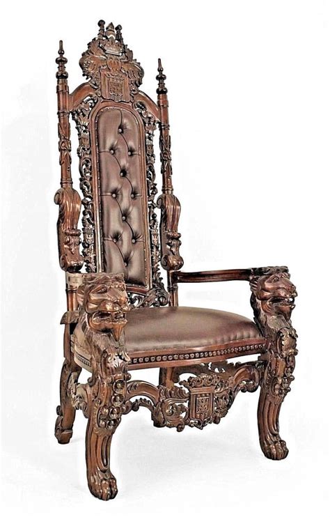 However mainly rectilinear, pieces are now massive (meaning absolutely monstrous) and they still follow classical. Italian Renaissance Style (20th Cent) Mahogany Throne ...