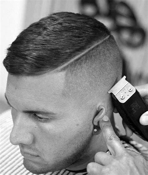 As such, it makes an excellent option for those with hair that is naturally fine or that are experiencing hair loss. High And Tight Haircut For Men - Masculine Commanding Style