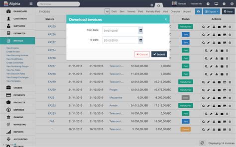 Plot the bitcoin price over time. IImport and export all your data software: Aliphia.com