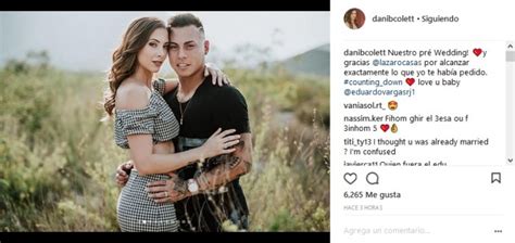 Edu vargas y daniela colett se casaron en 2018 y tiene tres hijos juntos. ¡Enamorados! Daniela Colett encantó a seguidores con ...