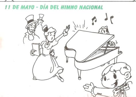 Dibujos símbolos patrios de argentina. Imágenes del Día del Himno Nacional Argentino para descargar y compartir - Todo imágenes