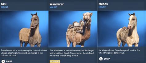 So what do you do once you've emptied the trash and deleted those sizeable.iso downloads? Mounts - Camel, Horse & Unicorn in Assassin's Creed Origins