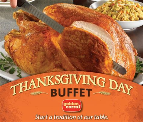 It began as a day of giving thanks and sacrifice for the blessing of the. Golden Corral on Twitter: "Making your Thanksgiving plans? Join us for Golden Corral's ...