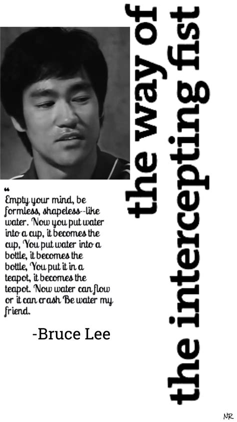 Bruce lee, introspective quote poster, kung fu portrait, wushu art, motivational. Pin by Nel Djny on Re-visit 2 | Bruce lee quotes, Bruce lee, Quotes