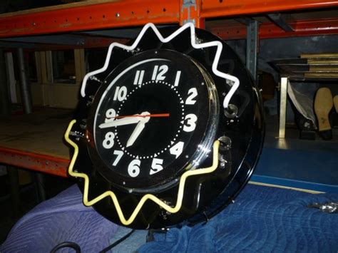 Check spelling or type a new query. Large Neon Clock « Obnoxious Antiques